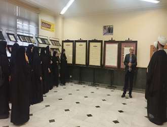 بازدید علمی دانشجویان دانشکده علوم قرآنی قم از دو مرکز تخصصی قرآن و حدیث